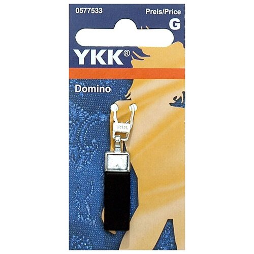 фото Подвеска для застежки-молнии domino с карабином, ykk, 0577533