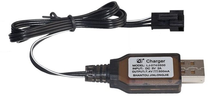 USB зарядное устройство 74V аккумуляторов разъем 3-х контактный SM-3P СМ-3Р YP зарядка на машинка-перевертыш запчасти р/у