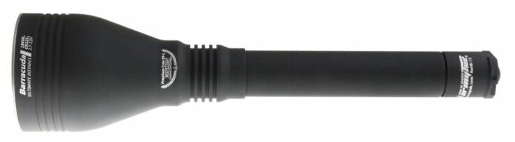 Ручной фонарь ArmyTek Barracuda v2 XP-L HI (тёплый свет) черный - фотография № 4