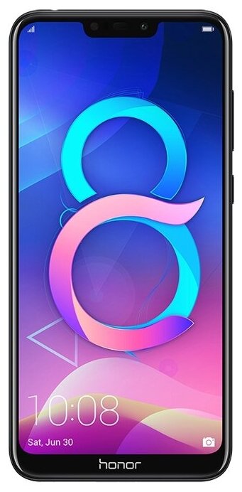 HONOR 8C 4/64 ГБ, Dual nano SIM, черный