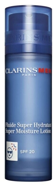 Флюид для лица Clarins Men Fluide Super Hydratant SPF 20 /50 мл/гр.