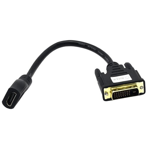 Кабель-адаптер BC-HDF2DVI, HDMI (F) - DVI 25 (M), 0.1м