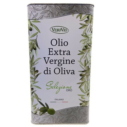 Оливковое масло для салатов, нерафинированное с запахом (первого холодного отжима), Extra Virgin DI OLIVE SELEZIONE ORO white