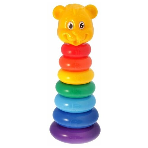 Развивающая игрушка Соломон Мишка, 8 дет., разноцветный
