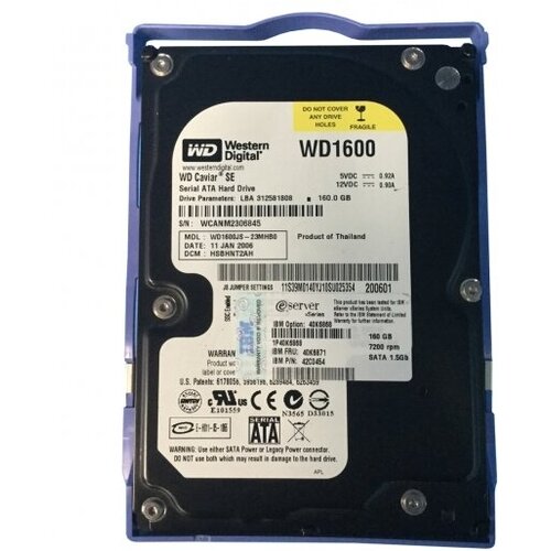 Жесткий диск IBM 40K6871 160Gb SATAII 3,5 HDD