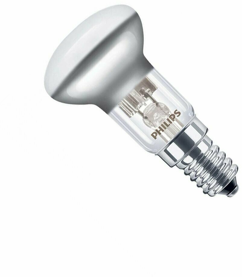 Лампочка Philips Spot R39 30w 230v E14 накаливания, зеркальная, теплый белый свет / 2 штуки