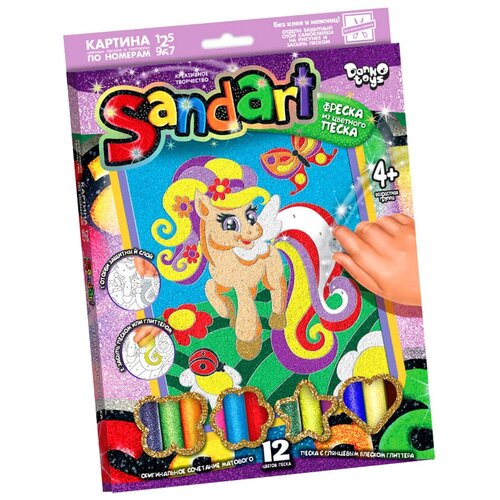 Danko Toys Фреска Sandart Пони (SA-01-04)