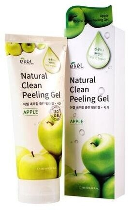 Пилинг-скатка с экстрактом зеленого яблока Natural Clean peeling gel Apple EKEL 180 мл