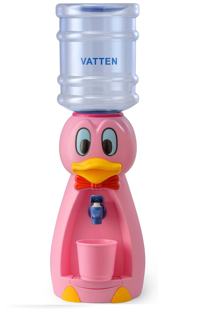 Кулер настольный VATTEN kids Duck Pink (стаканчик) 4729 - фотография № 1