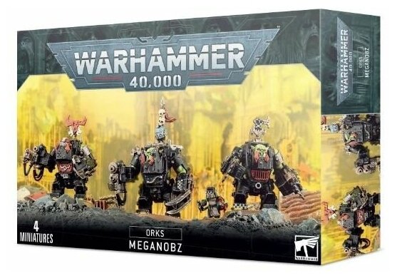 Сборная модель Warhammer 40000 Ork Meganobz