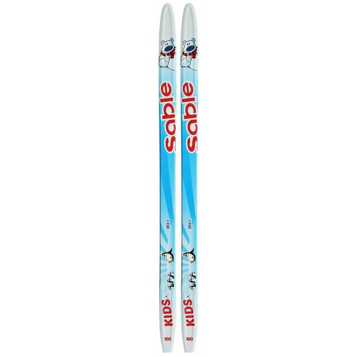 Беговые лыжи STC Step NN75 полный комплект, 100 см, микс