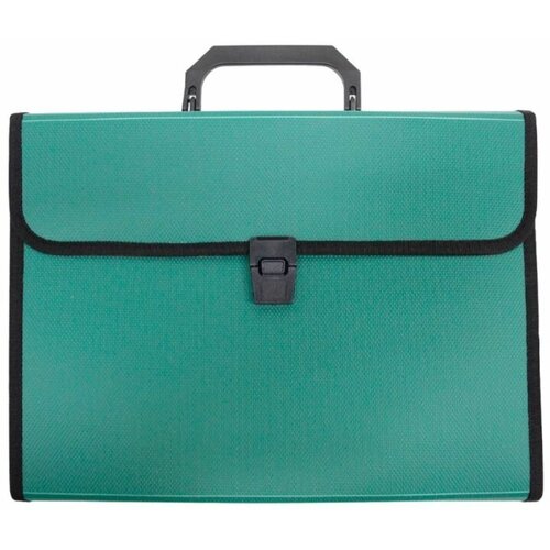 Папка-портфель SPONSOR, цв зелёный, А4, 13 отделений