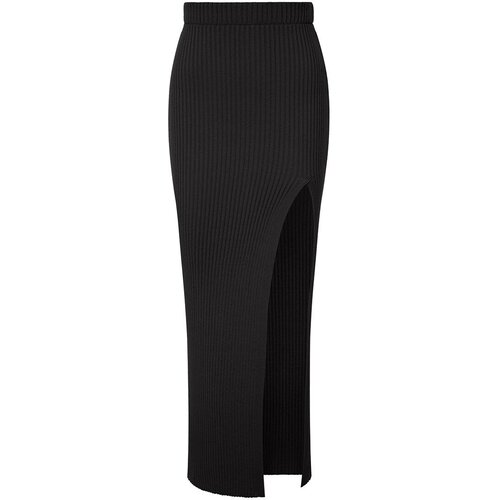 Юбка ENGIBAR, миди, размер onesize, черный