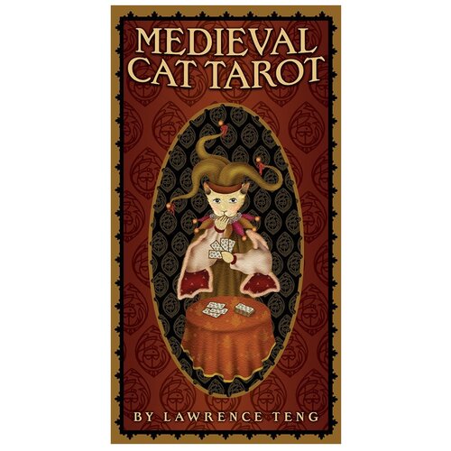 Гадальные карты U.S. Games Systems Таро Medieval Cat Tarot, 78 карт, 200 гадальные карты u s games systems таро aquarian tarot 78 карт разноцветный 200
