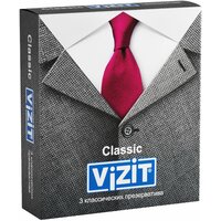 Презервативы VIZIT Classic Классические, 3 шт