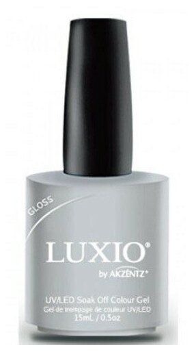 Luxio TOP Gloss, Верхнее покрытие для гель-лака, 15 ml