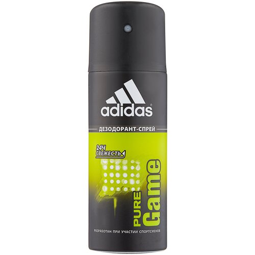 Дезодорант-спрей мужской Adidas Pure game 150 мл