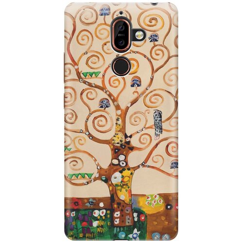 фото Cиликоновый чехол на nokia 7 plus / нокиа 7 плюс с принтом "климт" gosso