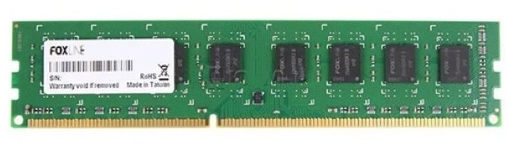 Оперативная память FOXLINE DIMM 2GB 800 MHz DDR2 (FL800D2U5-2G)