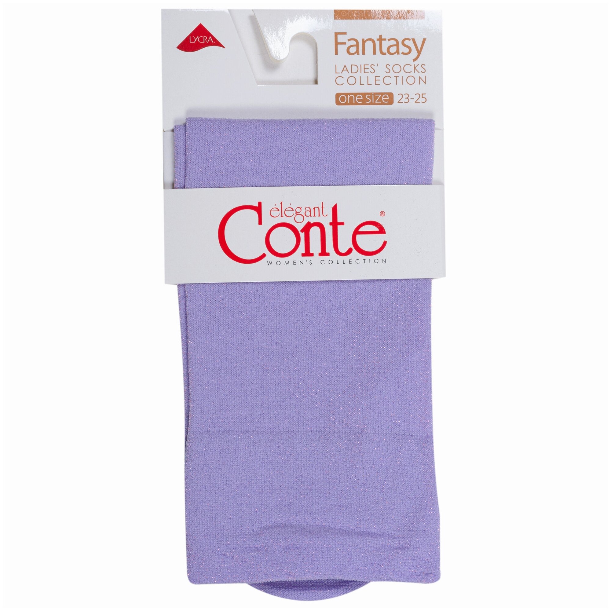 Носки Conte elegant, 50 den, размер 23-25, violet