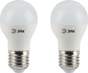 Светодиодная лампа ЭРА А60 13W эквивалент 110W 4000K 1040Лм E27 (комплект из 2 шт)