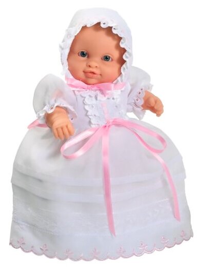 Кукла Paola Reina в наряде с розовыми ленточками, 21 см, 01149