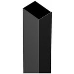 Доборный профиль для двери в нишу, черный матовый, Slide, IDDIS, SLI4BS0i23 - изображение