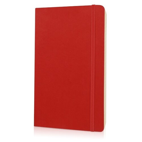 Записная книжка Moleskine Classic Soft (в линейку), Large (13х21см), красный