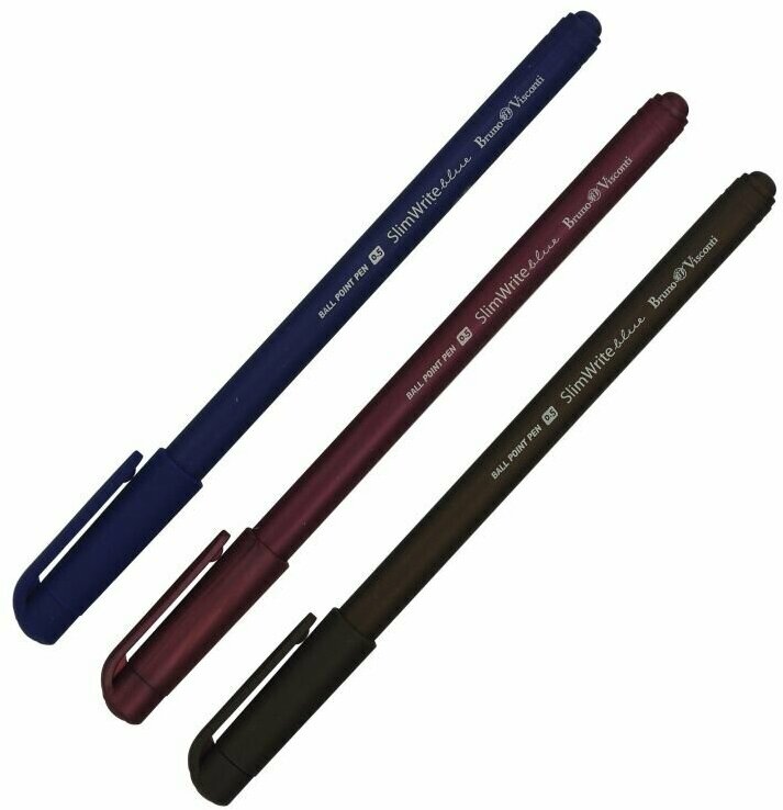 Ручка "SlimWrite.RIO" шариковая 0.5 ММ, синяя (3 цвета корпуса)