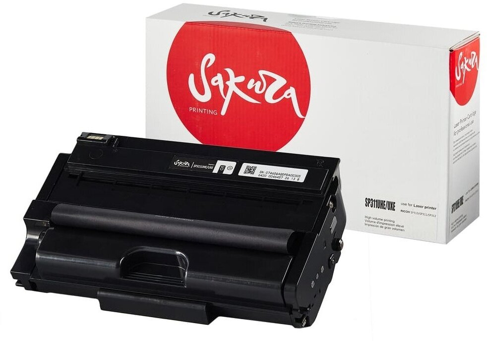 Картридж Sakura SASP311UHE/UXE Black