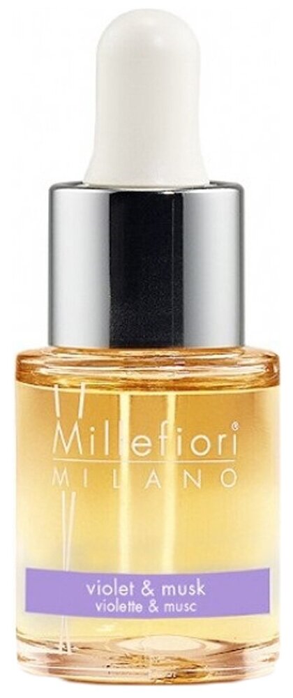 Концентрат для аромалампы Millefiori Milano Violet & Musk Фиалка и мускус 15мл