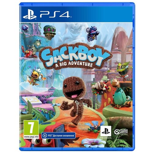 Сэкбой (Sackboy): Большое приключение (A Big Adventure) (PS4/PS5) английский язык