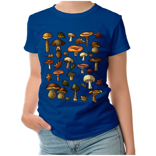 фото Футболка roly, размер l, синий