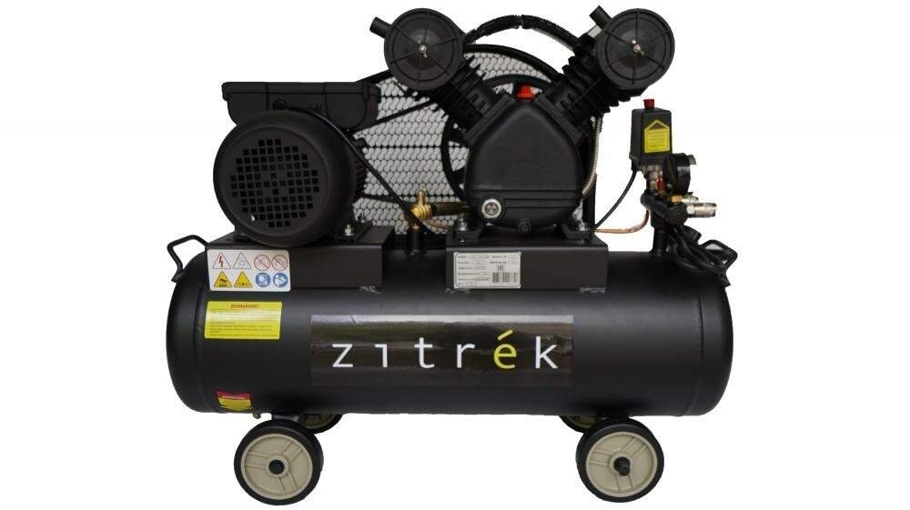 Компрессор поршневой ременной Zitrek z3k440/50, 009-0053