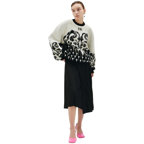 фото Vtmnts шерстяной свитер с принтом xl sporty & rich