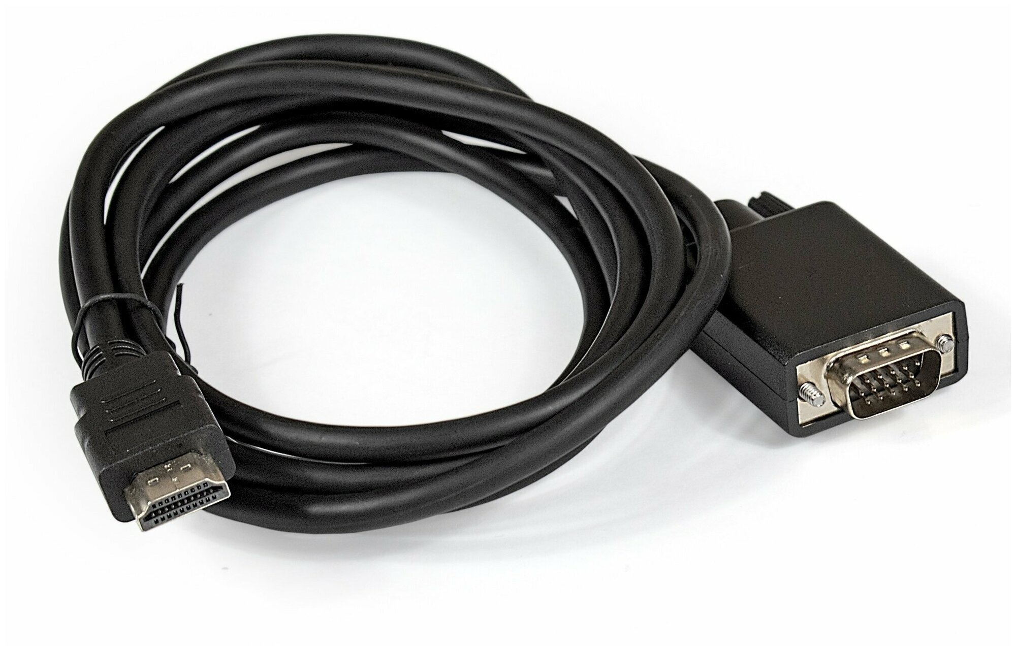 Exegate EX284928RUS Кабель-переходник HDMI-VGA ExeGate EX-CC-HDMIM-VGAM-1.8 (19M/15M, 1,8м)