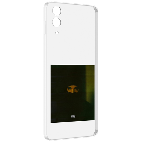 Чехол MyPads Drake - Dark Lane Demo Tapes для Samsung Galaxy Z Flip 4 (SM-F721) задняя-панель-накладка-бампер