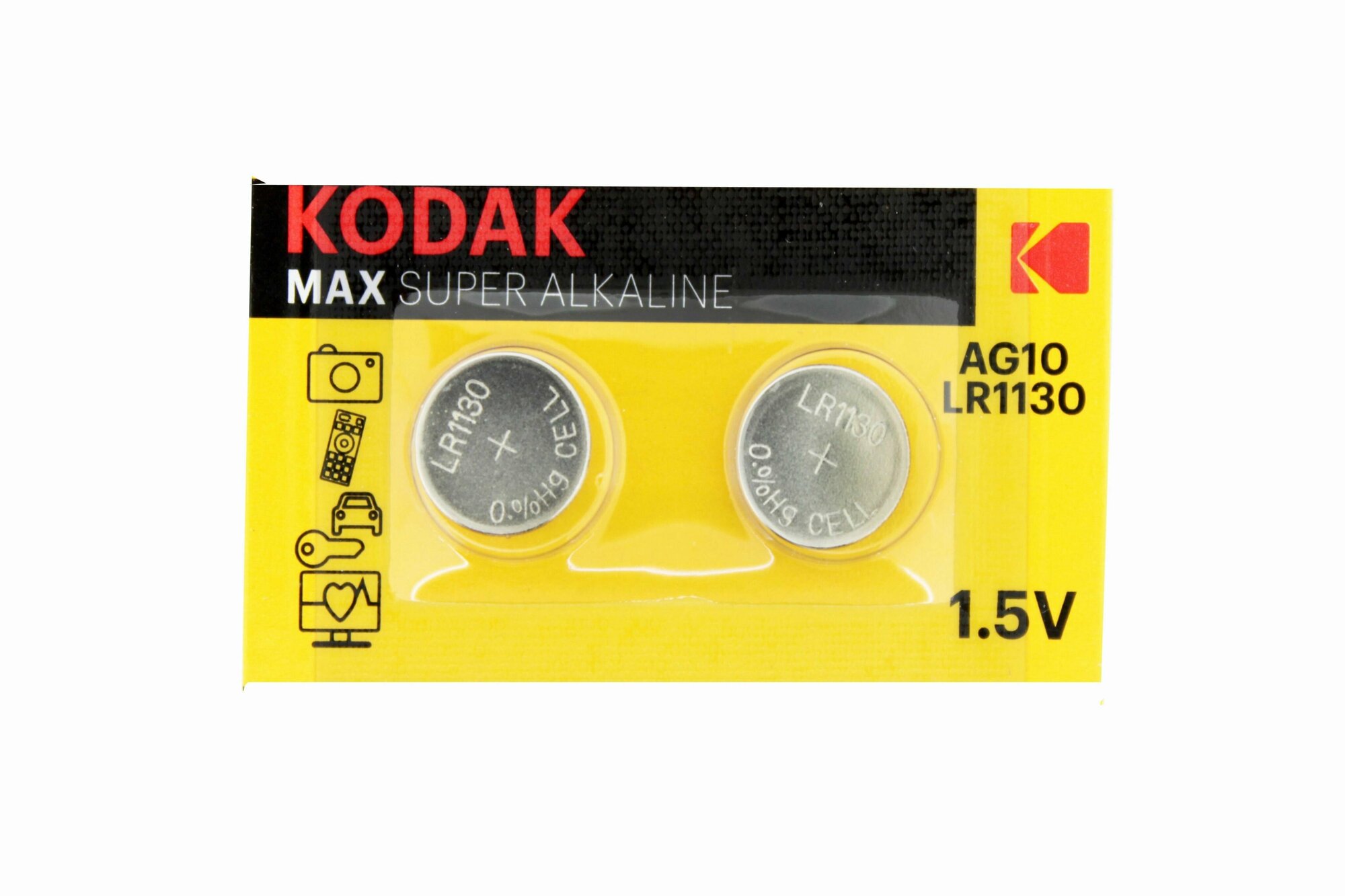 Батарейка Kodak Max Super Alkaline AG10, в упаковке: 10 шт. - фотография № 9