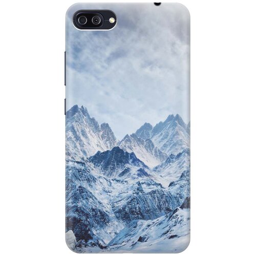 фото Cиликоновый чехол на asus zenfone 4 max (zc554kl) / асус зенфон 4 макс (зц554кл) с принтом "снежные горы" gosso