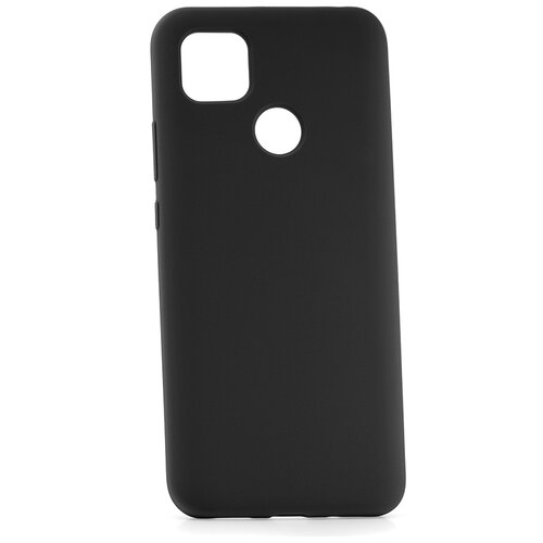 фото Чехол на xiaomi redmi 9c kruche silicone plain black