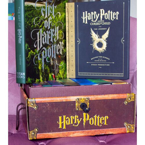 Harry Potter 1-7 + additional fan books Warner Brothers | Гарри Поттер 1-7 + 2 книги для фанатов
