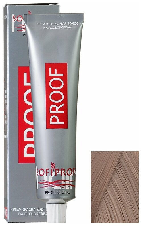 Sofiprofi Крем-краска для волос PROOF, 7.0 средне-русый натуральный