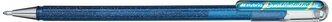 Ручка гелевая Pentel Hybrid Dual Metallic 1мм синий K110-DCX до 09.26