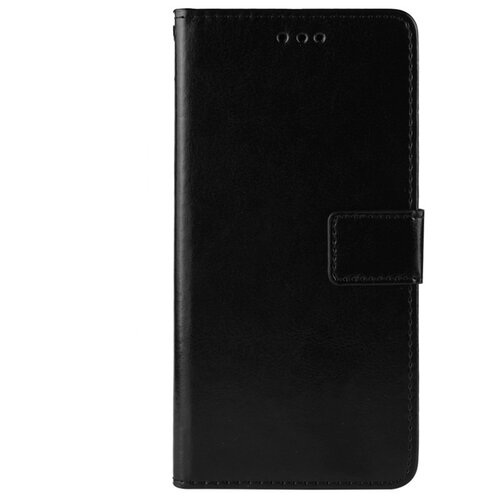 фото Чехол-книжка mypads для oppo reno 5 из качественной импортной искусственной кожи с подставкой застежкой и визитницей черный