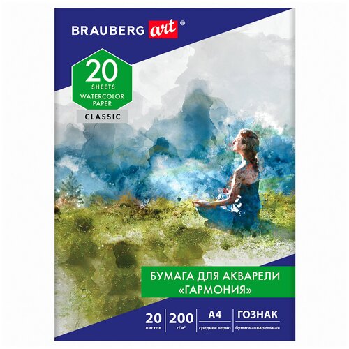 Бумага BRAUBERG 112320, комплект 5 шт.