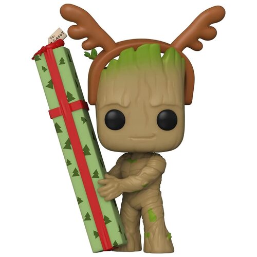 Фигурка Funko POP! Bobble Marvel Guardians Of The Galaxy Groot 64332, 10 см