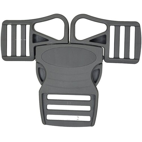 Фастекс застежка (замок) ремней безопасности пятиточечный для детской коляски/стульчика Gray фастекс застежка замок для детской коляски