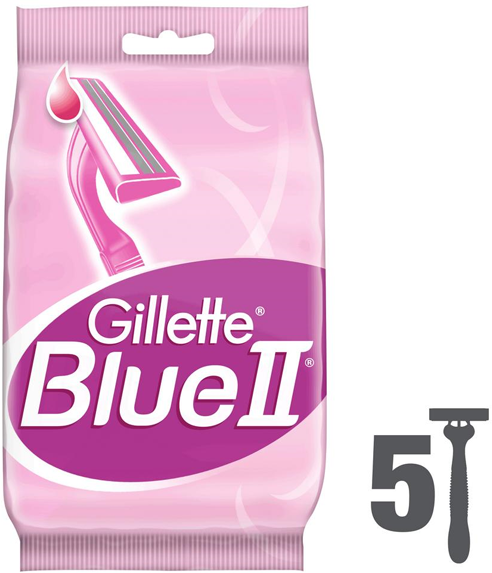 Одноразовый станок для бритья Gillette Blue II 5 шт