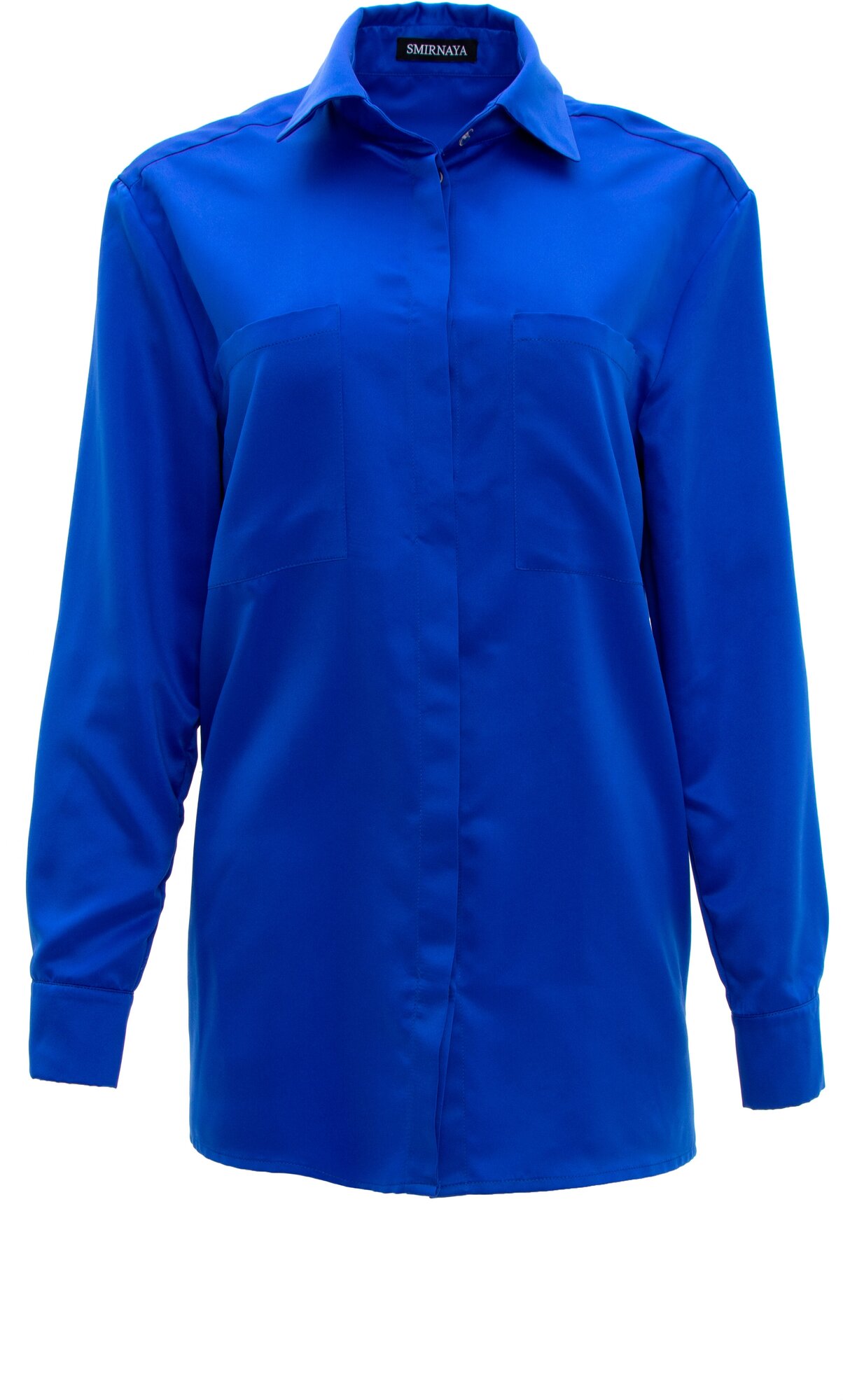 Рубашка SMIRNAYA, размер M, синий
