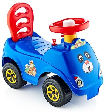 Игрушка Машина-каталка 52см Cool Riders сафари, с клаксоном, син. 4850_Blue